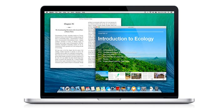 Captura de iBooks en OS X