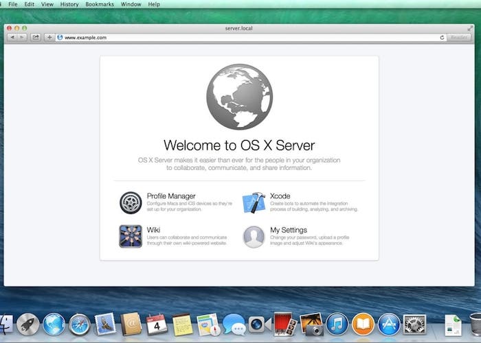 OS X Mavericks Server