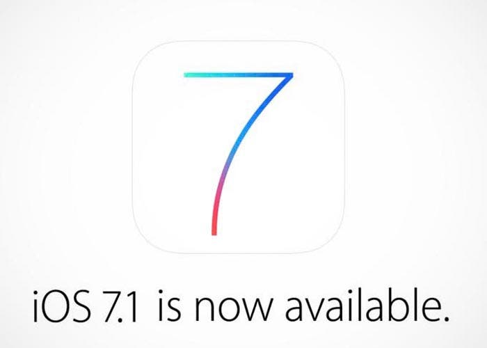 Disponible la actualización de iOS 7.1