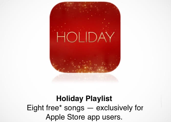 8 canciones navideñas de la app de Apple Store